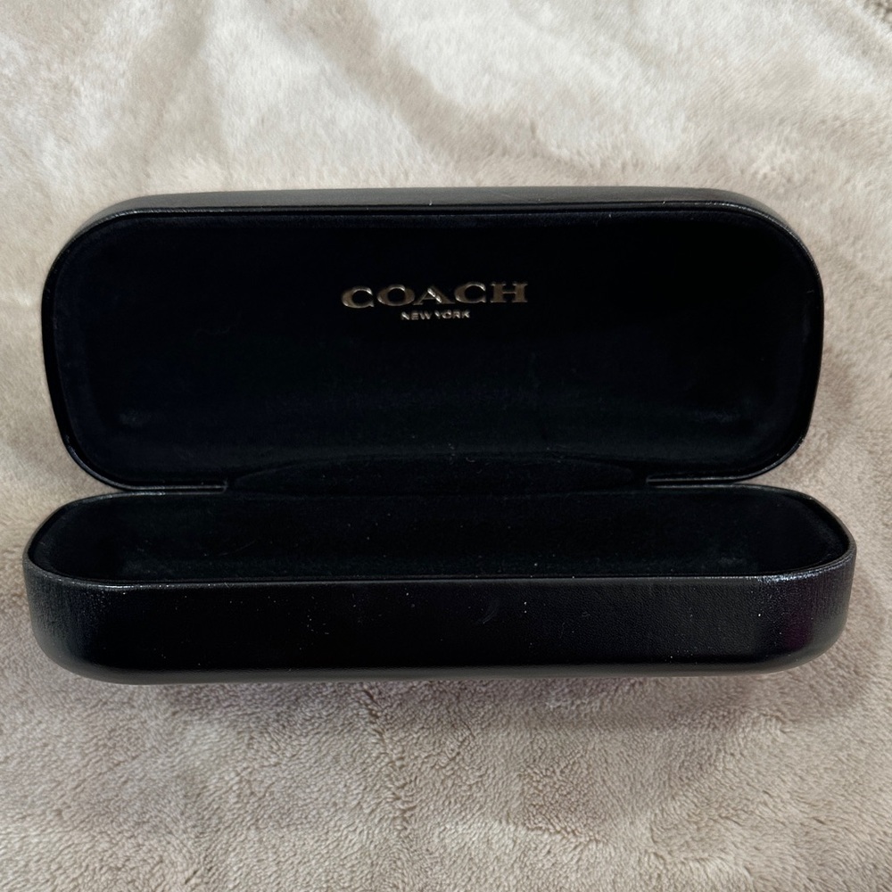 Coach Black Glasses Case